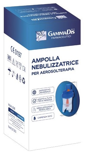 AMPOLLA AEROSOL PLASTICA GAMMADIS 1 PEZZO - Antica Farmacia Ferrari