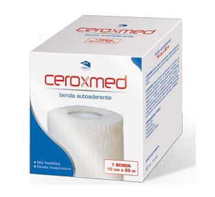 BENDA ELASTICA AUTOADERENTE CEROXMED 2000 X 10 CM 1 PEZZO - Antica Farmacia Ferrari