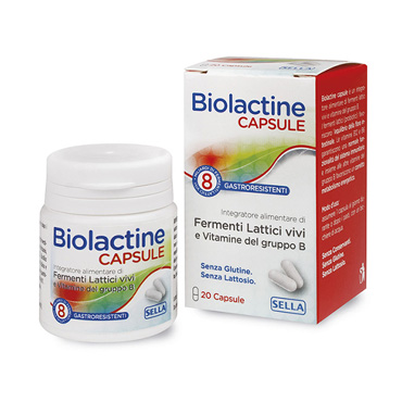 BIOLACTINE FERMENTI + VITAMINE 20 CAPSULE - Antica Farmacia Ferrari