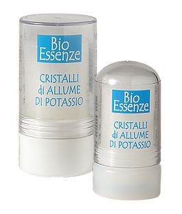 BIO ESSENZE ALLUME DI POTASSIO CRISTALLI 55 G - Antica Farmacia Ferrari