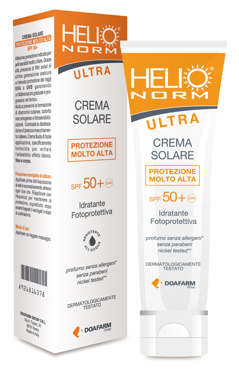 HELIONORM ULTRA CREMA SOLARE SPF 50+ 100 ML - Antica Farmacia Ferrari