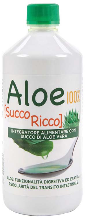 ALOE SUCCO E POLPA 100% 1 LITRO - Antica Farmacia Ferrari