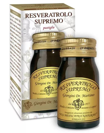 RESVERATROLO SUPREMO 60 PASTIGLIE - Antica Farmacia Ferrari