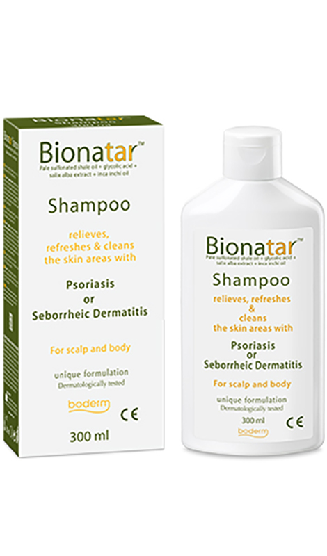 BIONATAR SHAMPOO INDICATO IN PRESENZA DI SINTOMI DI PSORIASI E DERMATITE SEBORROICA 200 ML - Antica Farmacia Ferrari