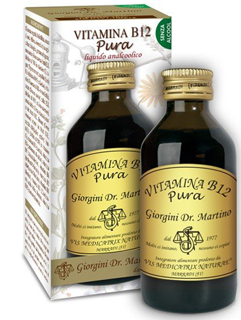 VITAMINA B12 PURA 100 ML LIQUIDO ANALCOLICO - Antica Farmacia Ferrari