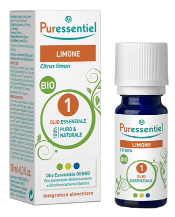 PURESSENTIEL LIMONE OLIO ESSENZIALE BIO 10 ML - Antica Farmacia Ferrari