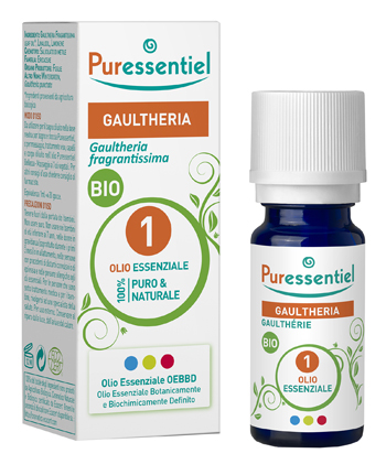PURESSENTIEL OLIO ESSENZIALE GAULTHERIA BIO 10 ML - Antica Farmacia Ferrari