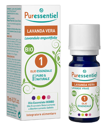 PURESSENTIEL LAVANDA VERA OLIO ESSENZIALE BIO 10 ML - Antica Farmacia Ferrari