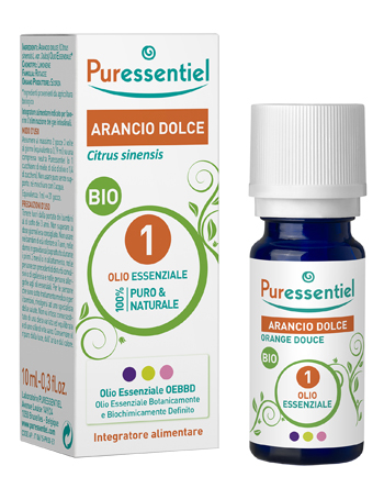 PURESSENTIEL ARANCIO DOLCE OLIO ESSENZIALE BIO 10 ML - Antica Farmacia Ferrari