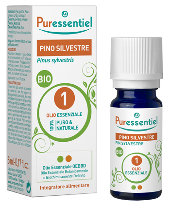 PURESSENTIEL PINO SILVESTRE OLIO ESSENZIALE BIO 5 ML - Antica Farmacia Ferrari