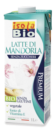 ISOLABIO LATTE DI MANDORLA SENZA ZUCCHERI 1 LITRO - Antica Farmacia Ferrari