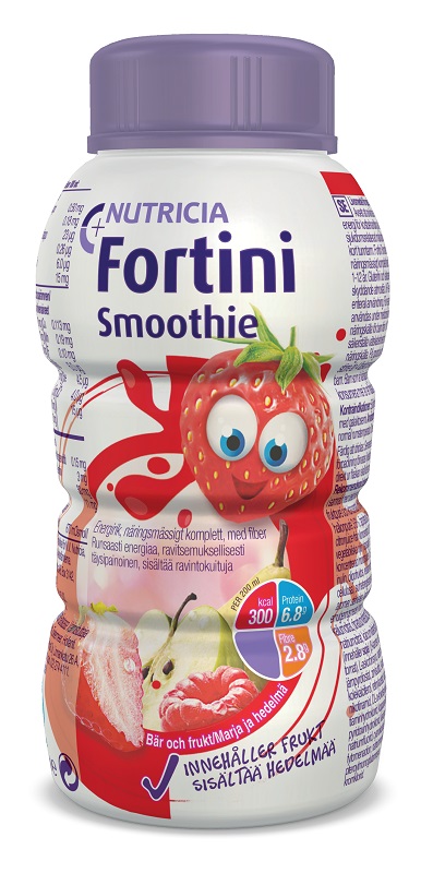 FORTINI SMOOTHIE MULTI FIBRE GUSTO FRUTTI ROSSI 200 ML - Antica Farmacia Ferrari