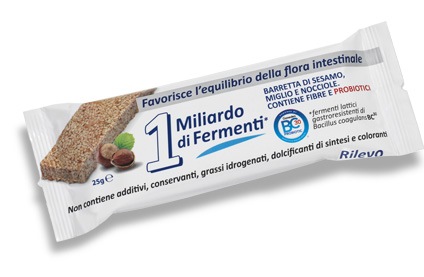 RILEVO 1 MILIARDO DI FERMENTI BARRETTA DI SESAMO, MIGLIO E NOCCIOLE - Antica Farmacia Ferrari