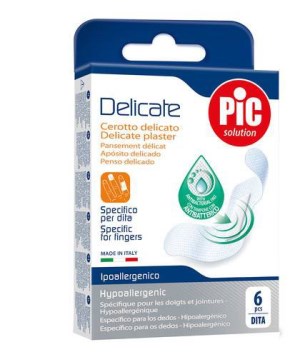 CEROTTO PIC DELICATE DITA ANTIBATTERICO 6 PEZZI - Antica Farmacia Ferrari