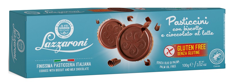 PASTICCINI BISCOTTO/CIOCCOLATO AL LATTE 100 G - Antica Farmacia Ferrari