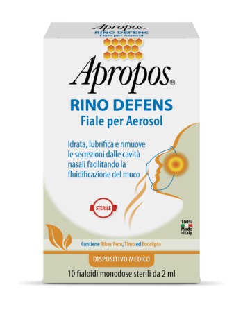 APROPOS RINO DEFENS 10 FIALE PER AEROSOL 2 ML - Antica Farmacia Ferrari