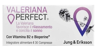 VALERIANA PERFECT JUNG & ERIKSSON 30 COMPRESSE - Antica Farmacia Ferrari