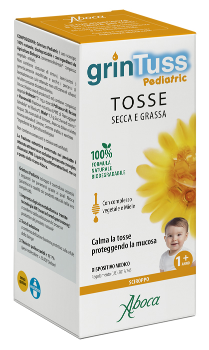GRINTUSS PEDIATRIC SCIROPPO 180 G - Antica Farmacia Ferrari