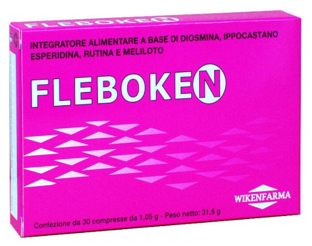 FLEBOKEN 30 COMPRESSE - Antica Farmacia Ferrari