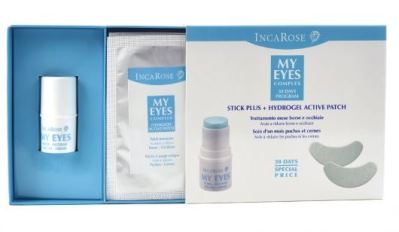 INCAROSE MY EYES COMPLEX 30 DAYS PROGRAM 1 STICK PLUS + 4 ACTIVE PATCH - Antica Farmacia Ferrari