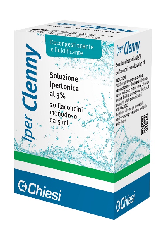 IPER CLENNY SOLUZIONE IPERTONICA MONODOSE 20 FLACONI 2 ML - Antica Farmacia Ferrari
