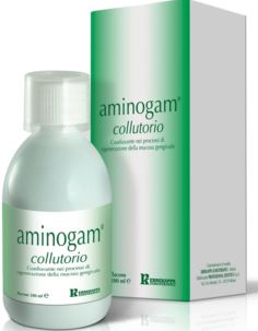 COLLUTORIO AMINOGAM 200 ML - Antica Farmacia Ferrari
