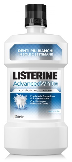 LISTERINE ADVANCE WHITE 250 ML - Antica Farmacia Ferrari