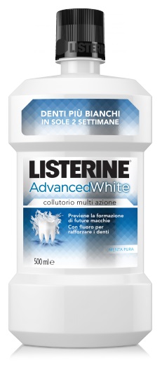 LISTERINE ADVANCE WHITE 500 ML - Antica Farmacia Ferrari