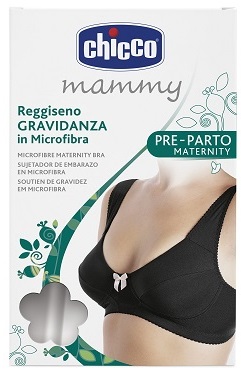 CHICCO MAMMY REGGISENO MICROFIBRA GRAVIDANZA NERO 5C - Antica Farmacia Ferrari