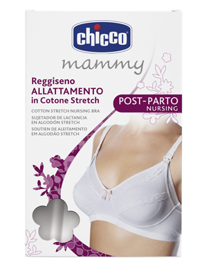 CHICCO MAMMY REGGISENO COTONE ALLATTAMENTO BIANCO 3C - Antica Farmacia Ferrari