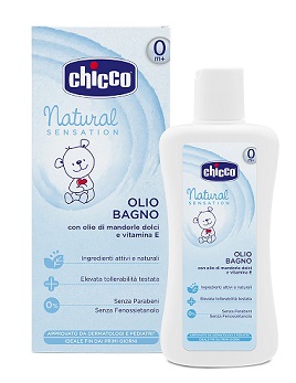 CHICCO OLIO BAGNO NATURAL SENSATION 200 ML - Antica Farmacia Ferrari