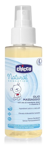 CHICCO OLIO MASSAGGIO NATURAL SENSATION 100 ML - Antica Farmacia Ferrari