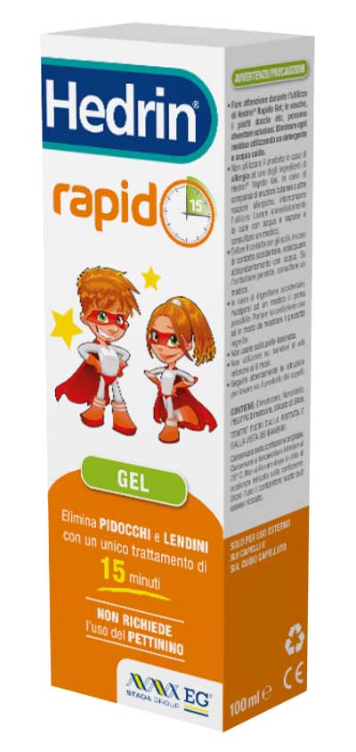 HEDRIN RAPIDO LIQUIDO GEL 100 ML - Antica Farmacia Ferrari