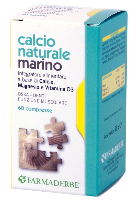 SALCIO NATURALE MARINO 60 COMPRESSE - Antica Farmacia Ferrari