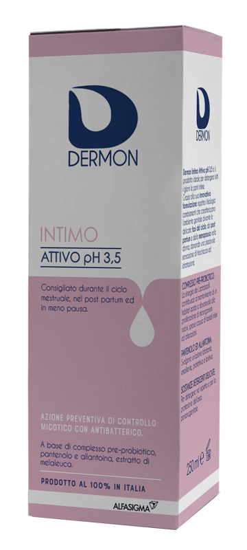 DERMON INTIMO ATTIVO 250 ML - Antica Farmacia Ferrari