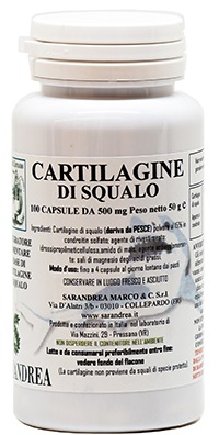 CARTILAGINE DI SQUALO 100 CAPSULE - Antica Farmacia Ferrari