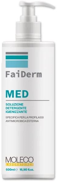 FAIDERM MED DETERGENTE IGIENIZZANTE 500 ML - Antica Farmacia Ferrari
