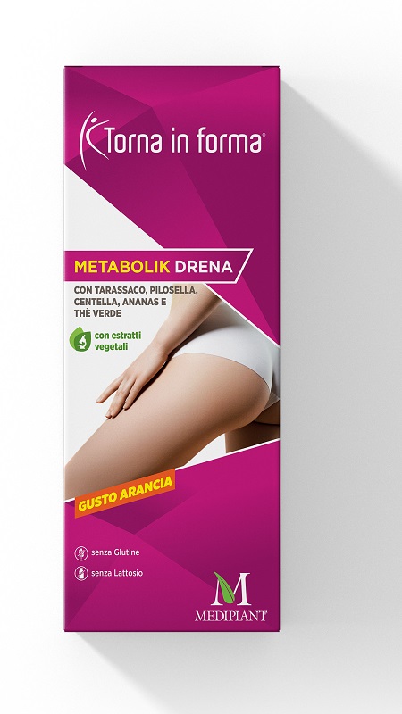 METABOLIK DRENA ARANCIA 500 ML - Antica Farmacia Ferrari