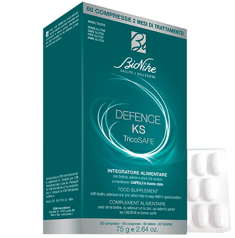 DEFENCE KS TRICOSAFE 36 COMPRESSE - Antica Farmacia Ferrari
