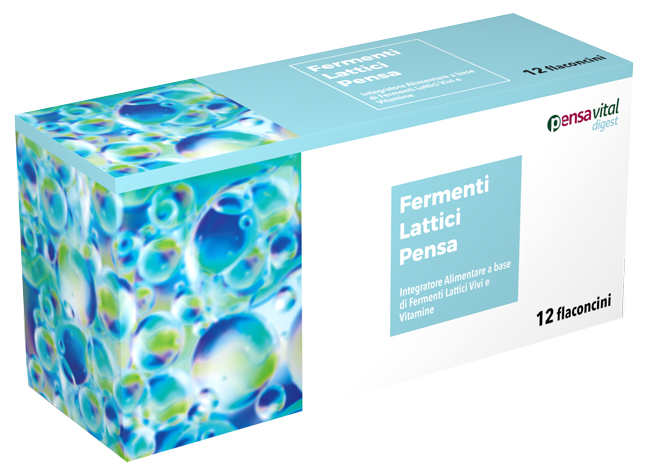 FERMENTI LATTICI PENSA 12 FLACONCINI DA 7 ML - Antica Farmacia Ferrari