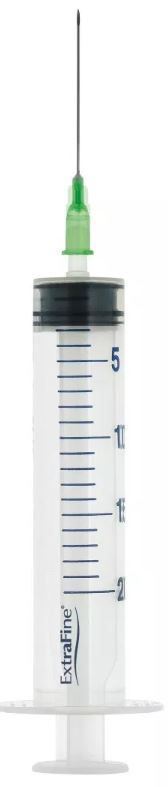 SIRINGA EXTRAFINE 20 ML CON AGO 2 GAUGE 21 0,80X40MM CONO ECCENTRICO 1 PEZZO - Antica Farmacia Ferrari
