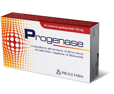 PROGENASE 20 COMPRESSE GASTROPROTETTE - Antica Farmacia Ferrari