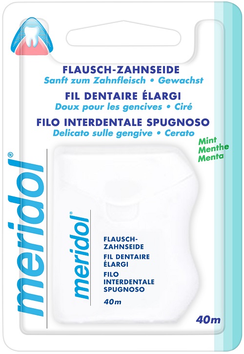 MERIDOL EXPANDED FILO INTERDENTALE 40 METRI - Antica Farmacia Ferrari