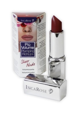 INCAROSE PIU' VOLUME PLUMPING RICHLIPS 01 SHEER NUDE - Antica Farmacia Ferrari