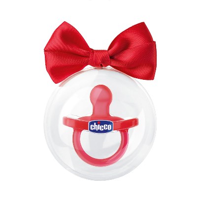 CHICCO GOMMOTTO ROSSO IN SILICONE 0-6 MESI - Antica Farmacia Ferrari