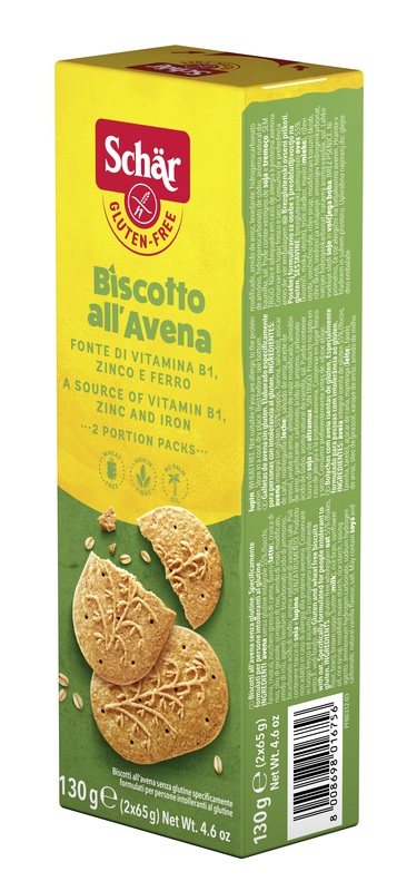 SCHAR BISCOTTI ALL'AVENA 130 G - Antica Farmacia Ferrari