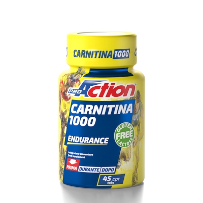PROACTION CARNITINA 1000 45 COMPRESSE - Antica Farmacia Ferrari