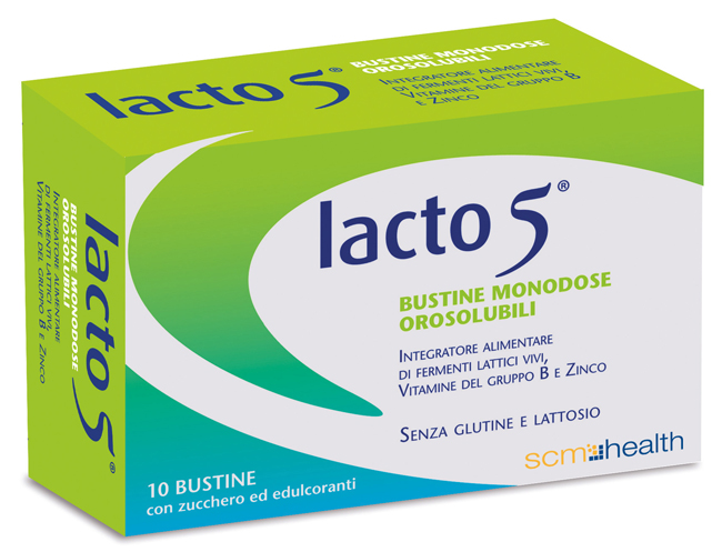 LACTO 5 10 BUSTINE OROSOLUBILI - Antica Farmacia Ferrari