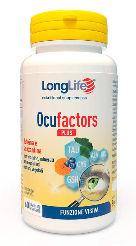 LONGLIFE OCUFACTORS PLUS 60 TAVOLETTE - Antica Farmacia Ferrari