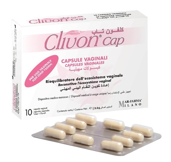 CLIVON CAP 10 CAPSULE VAGINALI - Antica Farmacia Ferrari